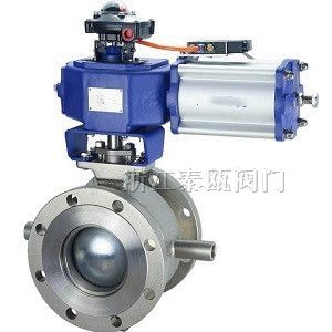 ZSS/HVT 气动v型夹套保温球阀