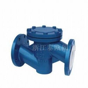 H41F46 衬氟升降式止回阀