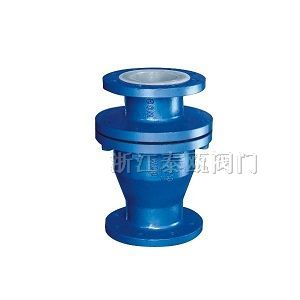 H44F4 衬氟旋启式止回阀